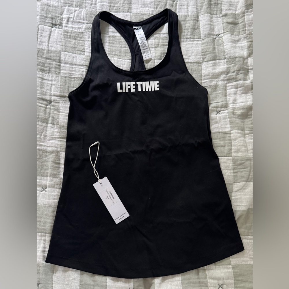Lifetime Instructor Tank Top Size Small - Black
